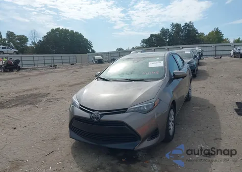2018 Toyota Corolla Le из США, поврежденный, VIN 2T1BURHE2JC101145